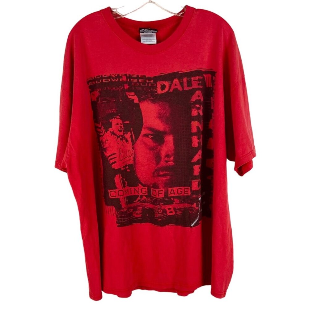 Vintage Dale Earnhardt Jr Coming of Age T-Shirt Tshirt XXL 2XL Distressed